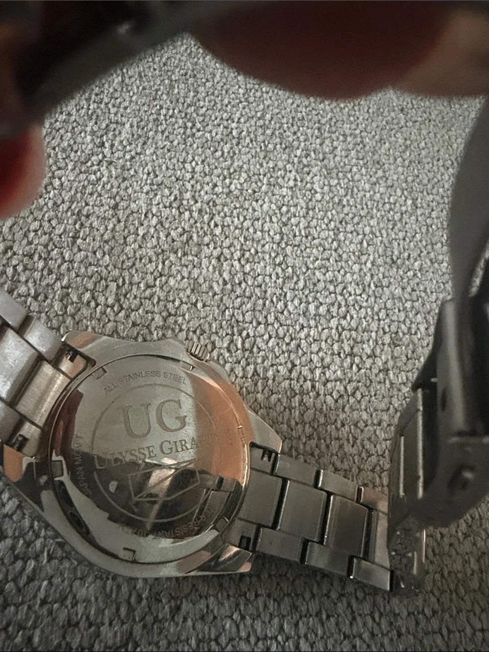 Stainless Steel Men's Dive Watch - Blue Dial